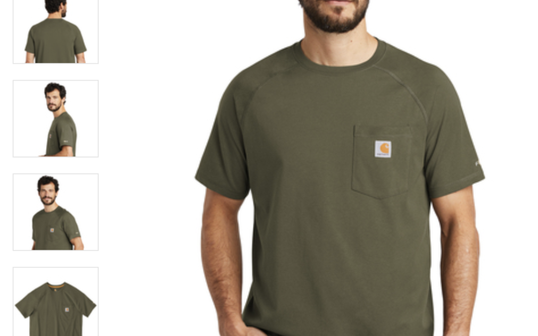 CT100410 Carhartt Force ® Cotton Delmont Short Sleeve T-Shirt