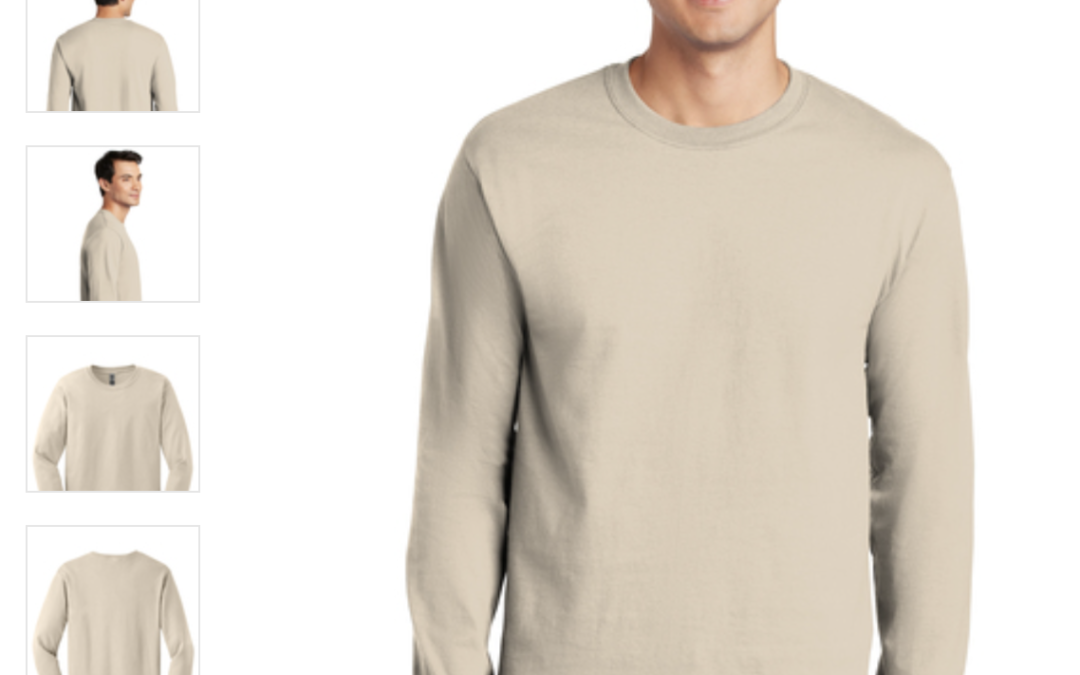 G2400 Ultra Cotton® 100% US Cotton Long Sleeve T-Shirt.